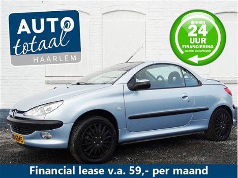 Peugeot 206 CC - 1.6-16V Ecc-Pdc-Cruise Control-87000 Km - 1