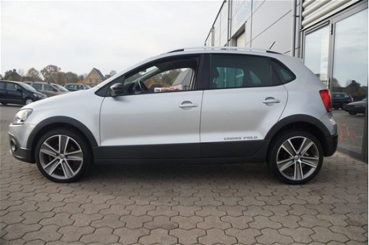 Volkswagen Polo - Cross 1.2 TSI Highline DSG Leer Airco Cruise Iso Fix 1ste Eigenaar - 1