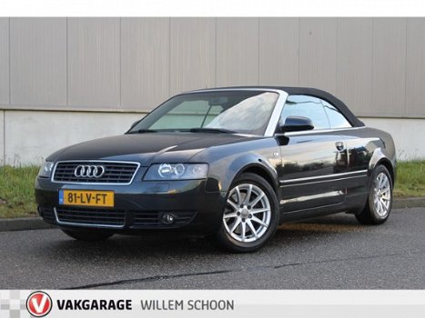 Audi A4 Cabriolet - 2.4 V6 Exclusive I Automaat I Leder - 1