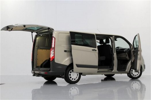 Ford Transit Custom - 330 2.2 TDCI L2H1 Trend DC 126PK, TREKHAAK | NAVIGATIE | VERW.RUIT | CLIMA - 1