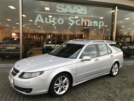 Saab 9-5 Estate - 2.0t 210 pk Griffin Automaat | Rijklaar incl 6 mnd Bovag | Hirsch spoiler Elektris - 1