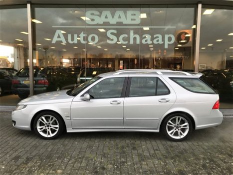 Saab 9-5 Estate - 2.0t 210 pk Griffin Automaat | Rijklaar incl 6 mnd Bovag | Hirsch spoiler Elektris - 1