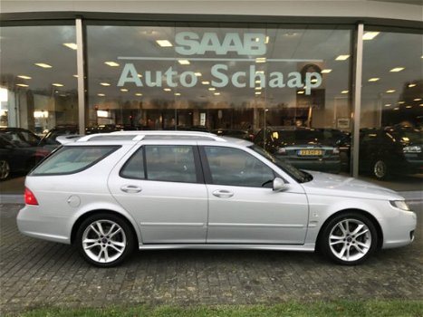 Saab 9-5 Estate - 2.0t 210 pk Griffin Automaat | Rijklaar incl 6 mnd Bovag | Hirsch spoiler Elektris - 1