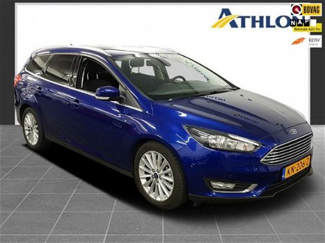 Ford Focus Wagon - 1.5 TDCI Titanium Lease Edition Navigatie, Ecc, Pdc, Lv - 1