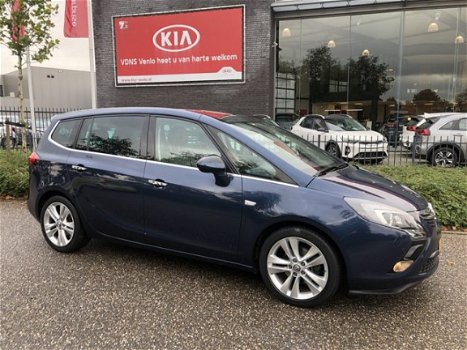 Opel Zafira Tourer - 1.4 Cosmo 7p. LEER , NAVI , PANO DAK - 1