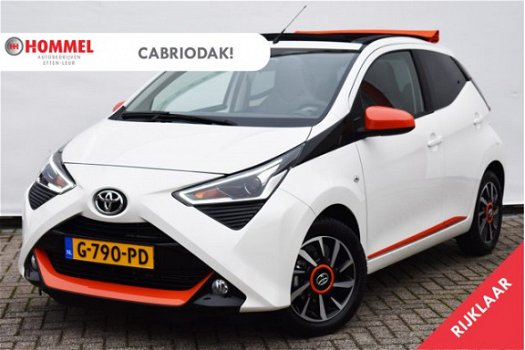 Toyota Aygo - 1.0 VVT-i X-OTIC CABRIODAK - HALF LEDER - 1