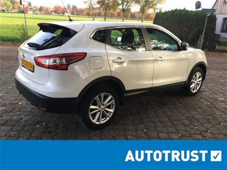 Nissan Qashqai - 1.2 Acenta Parelmoerwit, nieuwstaat, dealer onderhouden - 1