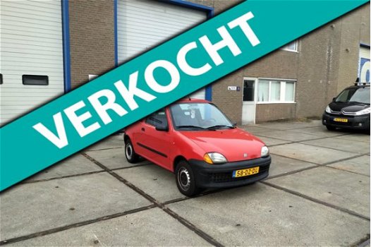 Fiat Seicento - 1100 ie Young WEINIG GELOPEN NIEUWE APK GOEDKOOP - 1