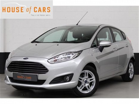 Ford Fiesta - 1.0 101pk EcoBoost Titanium |dealer-onderhouden|licht-regen sensor|telefoon|USB| - 1