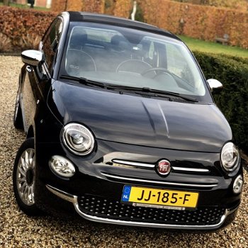 Fiat 500 C - 1.2 Lounge BTW-auto PDC Navi Climate Control - 1