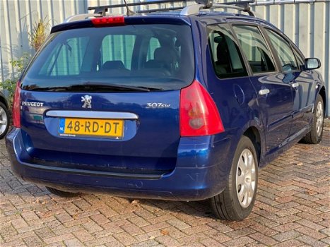 Peugeot 307 SW - 1.6 16V Premium 2005 Blauw Clim Pano Trek NAP - 1