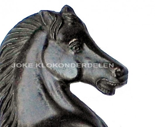 === Klokpaard = Papier maché = oud === 40841 - Afbeelding 2