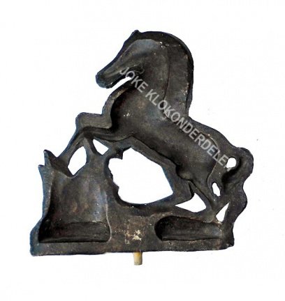 === Klokpaard = Papier maché = oud === 40841 - Afbeelding 3