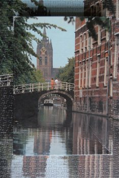 Puzzel Delft Oude Kerk - 2