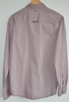 PME legend blouse overhemd maat L oud roze met motief - Afbeelding 2
