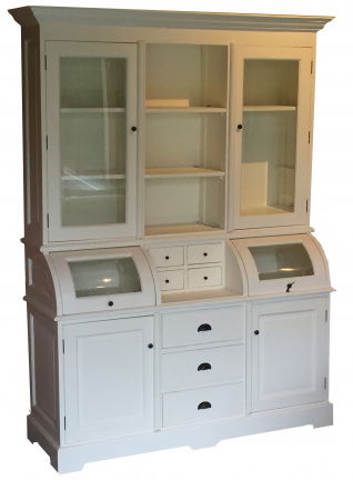 Bolle Kleppenkast Bastiaan white wash 150cm breed - nr. 1