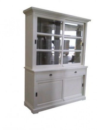 Buffetkast Uden wit - grijs 160 x 50/40 x 210cm - nr. 1