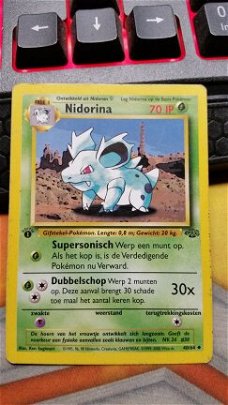 nidorina 40/64 jungle 1ste editie nederlands gebruikt