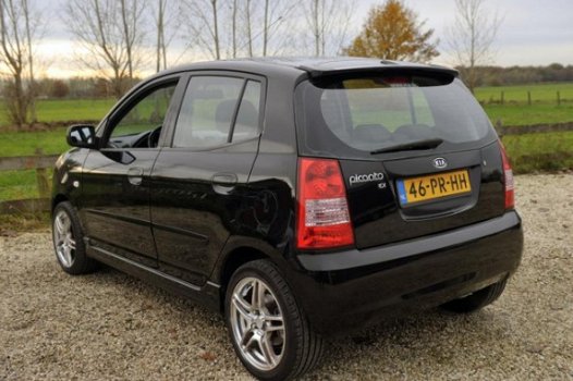 Kia Picanto - 1.0 EX Sport PICANTO AIRCO, ABS.VIJFDEURS ZWART - 1