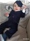 NIEUW navy donkerblauw baby kostuumpje bruidsjonker kleding - 8 - Thumbnail