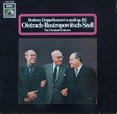 LP - Brahms Doppelkonzert, Rostropovich/Oistrach/Szell