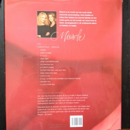 Anne Geddes en Celine Dion - Miracle + DVD - Afbeelding 6