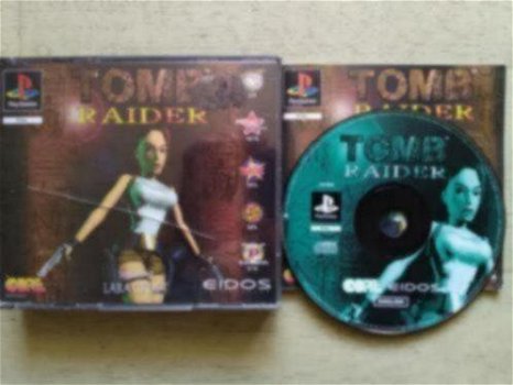 Playstation 1 ps1 Tomb Raider ( big box ) - 1