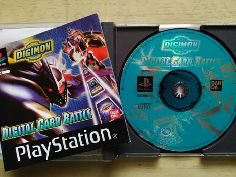 Playstation 1 ps1 Digimon Digital Card Battle - 2