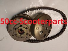 Koppeling compleet Sym Jet euro X 50cc 23010-TAE-010 22100-M7Q-000 gebruikt