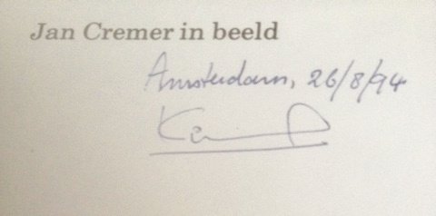 Jan Cremer in beeld - Guus Luijters - 1e druk - GESIGNEERD - Afbeelding 7