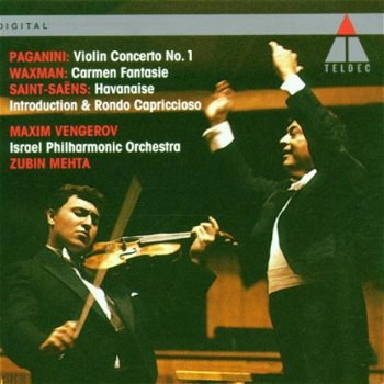 Zubin Mehta - Paganini* / Waxman* / Saint-Saëns* - Maxim Vengerov, Israel Philharmonic Orchestra - 1