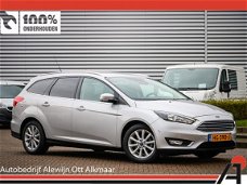 Ford Focus Wagon - 1.0 First Edition , Half Leer, Navi, Bluetooth, Stoelverwarming