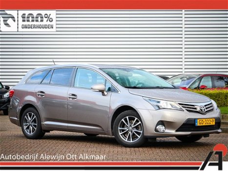 Toyota Avensis Wagon - 1.8 VVTi Business , Leer, Navi, Clima, Stoelverwarming - 1