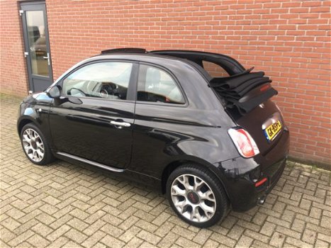 Fiat 500 C - TwinAir Turbo 85pk Cabrio Sport Airco, Bluetooth, Parkeersensore - 1