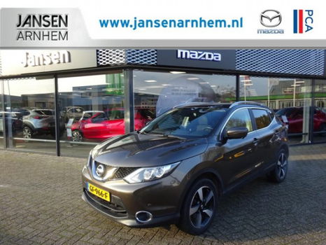 Nissan Qashqai - 1.2 Connect Edition , Airco automatisch, Audio-navigatie full map, LMV, Trekhaak - 1