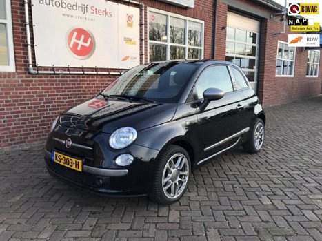 Fiat 500 - 1.2 Sport AIRCO PANORAMADAK LEDER 23348 KM NIEUWSTAAT - 1