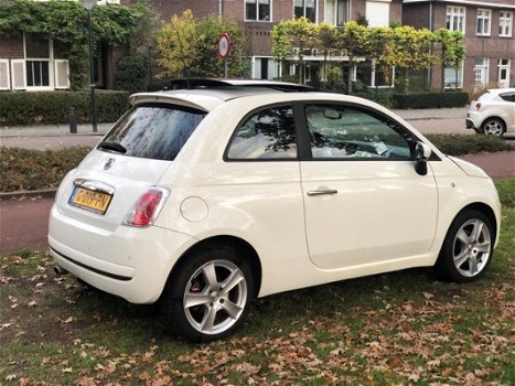 Fiat 500 - 1.4-16V Sport schuifkanteldak nieuwe apk leer sportvelgen - 1