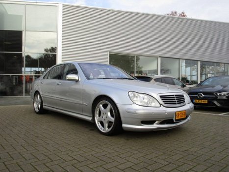 Mercedes-Benz S-klasse - 55 AMG Lang Comand Airmatic Memory pakket Stoel verwarming en koeling Bose - 1