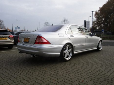 Mercedes-Benz S-klasse - 55 AMG Lang Comand Airmatic Memory pakket Stoel verwarming en koeling Bose - 1