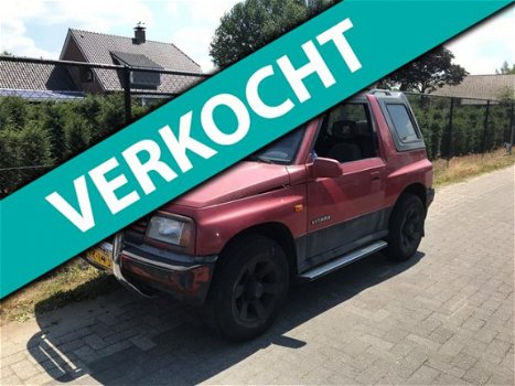 Suzuki Vitara - 1.6 JX GEZOCHT ALLE VITARA JIMNY SAMURAI - 1