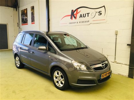 Opel Zafira - 2.2 Cosmo /AUTOMAAT/LEDER/CRUISE.CONTROL/AIRCO/7ZIT/NAV/LMV/ELEK.RAMEN/ELEK.SPIEGELS/N - 1