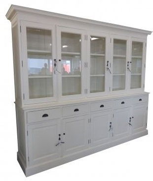 Winkelkast Haarlo wit - wit 250 x 50/40 x 220cm - nr. 1
