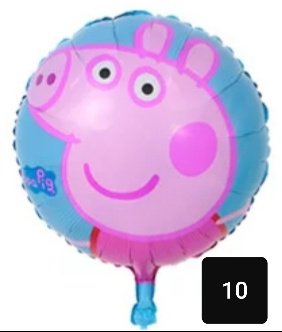 Folie ballon ** Peppa Big ** Nr 10 - 1
