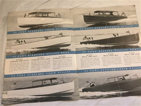 DODGE BOATS 1934 brochure USA (D294) - 2