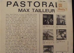Max Tailleur - Pastorale - 7" - EP