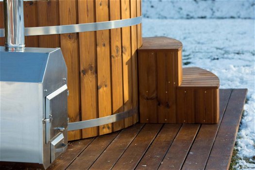 Hottub Alytus Deluxe externe heater 180, Thermo wood - 2