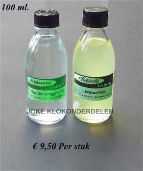 === Zaponlack / Verdunner = 100 ml. = nieuw === 33005 - 1