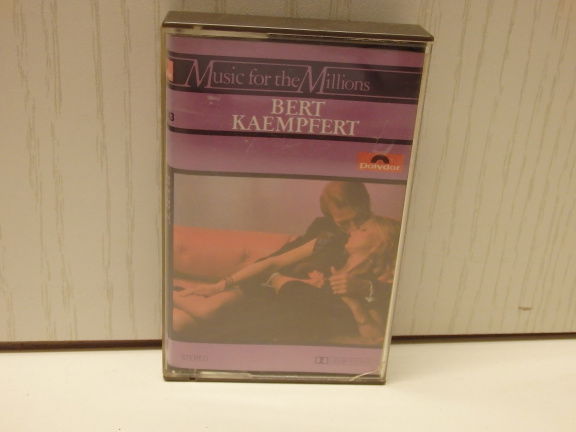 Cassettebandje - Bert Kaempfert - Music for the millions. - nr. 1