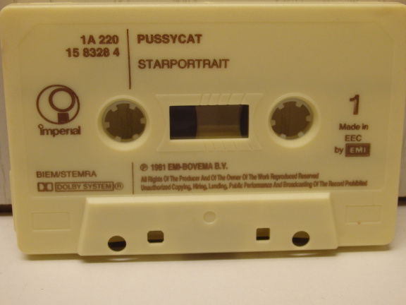 Cassettebandje - PUSSYCAT - Starportrait. - Afbeelding 3