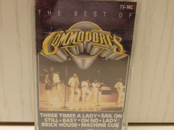 Cassettebandje - The best of Commodores. - nr. 1